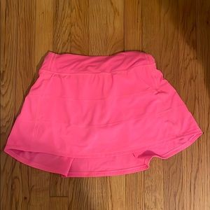 Hot pink lululemon skirt